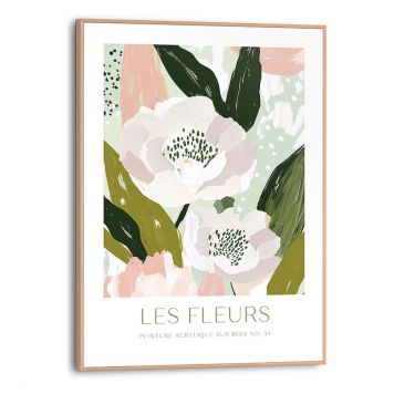 DEKORBILDE REINDERS FLEURS SLIM RAMME 30X40CM TRE