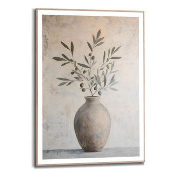 DEKORBILDE REINDERS OLIVEN STILL SLIM RAMME 50X70CM TRE