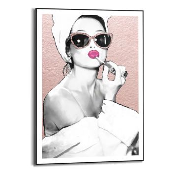 DEKORBILDE REINDERS FRESH BEAUTY SLIM RAMME 50X70CM SVART