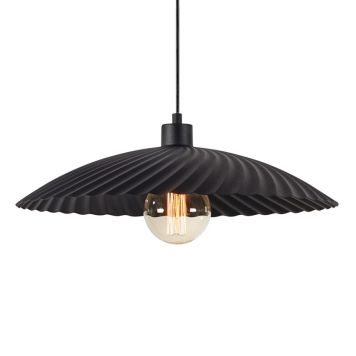 PENDELLAMPE MARKSLÖJD BLOMST Ø45CM SVART