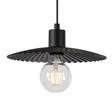 PENDELLAMPE MARKSLÖJD BLOMST Ø25CM SVART