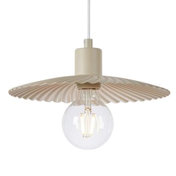 PENDELLAMPE MARKSLÖJD BLOMST Ø25CM GRÅ