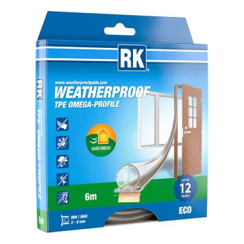 TETNINGSLIST OMEGA-PROFIL TRANSPARENT 6M