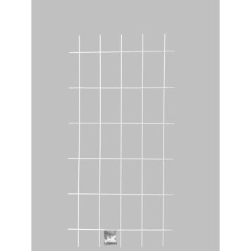 ESPALIÉR 150X75CM HVIT