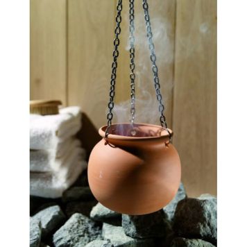 AROMASKÅL SAUNIA KERAMIKK 14CM