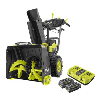 SNØFRESER RYOBI RY36STX56A-250 MAX POWER 56CM 36V 2X5,0AH