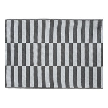 PLASTTEPPE ELEGANT GRÅ 180X270CM