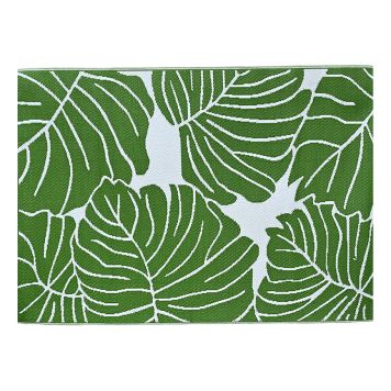PLASTTEPPE PALME GRØNN 180X270CM