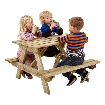 BORD/BENKESETT NORDIC PLAY ACTIVE JUNIOR 90X86X49,5CM
