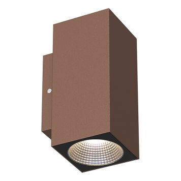 VEGGLAMPE ECOLITE MIR II LED IP65 CORTEN