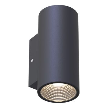VEGGLAMPE ECOLITE EOS II LED IP65 ANTRASITT