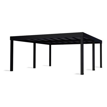 CARPORT CANOPIA  OSLO METALL 2-PLATSER 6X6M 36,23M2