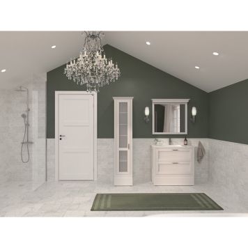 BADEROMSMØBEL CAMARGUE FORS ANTIKK HØY 2 SKUFFER 80CM