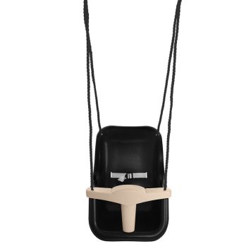 BABYHUSKE HÖRBY BRUK HØY 36 CM SVART/SAND