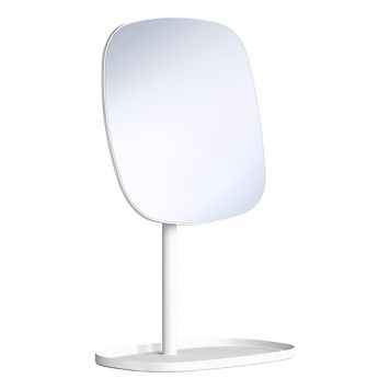 SMINKESPEIL BESLAGSBODEN GLOW PÅ FOT HVIT 