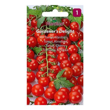 GRØNNSAKSFRØ PIARDINO TOMAT GARDENER'S DELIGHT