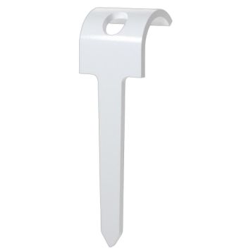 KABELKLAMMER CASTOR TP-R-25 TRE 8-12MM HVIT 200STK