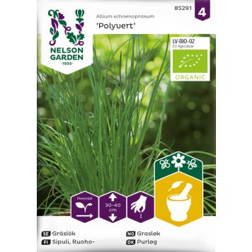 GRØNNSAKSFRØ NELSON GARDEN POLYVERT GRESSLØK