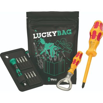 BITSSETT WERA LUCKYBAG 11 DELER