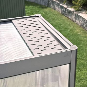 VÆRBESKYTTELSESPLATE BIOHORT TIL FLORENTINA 1M METALLIC MØRKGRÅ