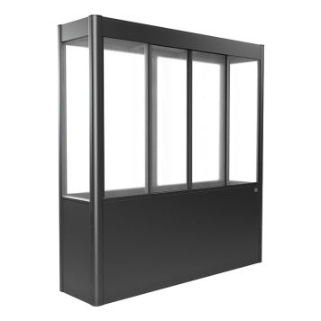 DRIVHUS BIOHORT FLORENTINA MAXI METALLIC MØRKGRÅ 1,11M²