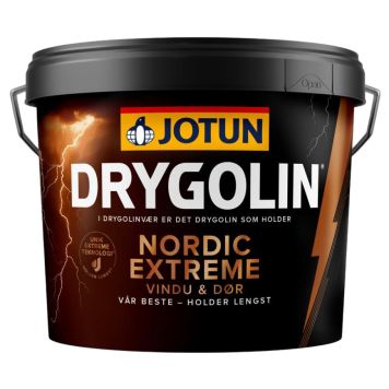 MALING JOTUN DRYGOLIN NORDIC EXTREME TREBESKYTTELSE VINDU OG DØR  HVIT 680 ML