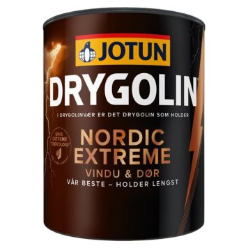 MALING JOTUN DRYGOLIN NORDIC EXTREME TREBESKYTTELSE VINDU OG DØR HVIT 2,7L