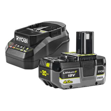 BATTERI & LADER RYOBI RC18120B-140X ONE+ 18V 1X4,0AH