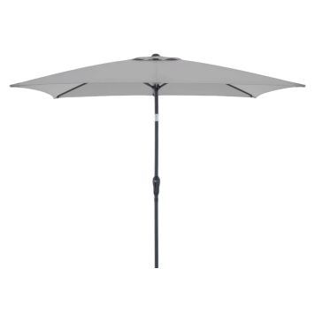 PARASOLL DOPPLER LIFE 250X200CM GRÅ