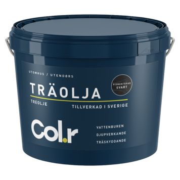 TREOLJE COL.R SVART 3L