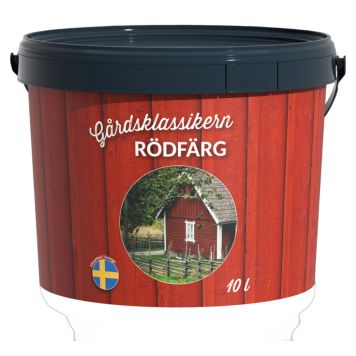 SLAMMALING COL.R GÅRDSKLASSIKEREN RØD 10L