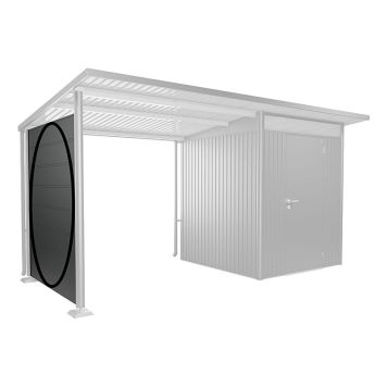 SIDEVEGG BIOHORT AVANTGARDE A1/A5 METALLIC MØRKGRÅ