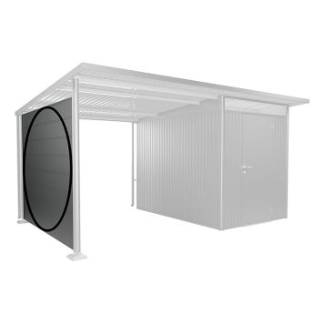 SIDEVEGG BIOHORT AVANTGARDE A3/A7 METALLIC KVARTSGRÅ