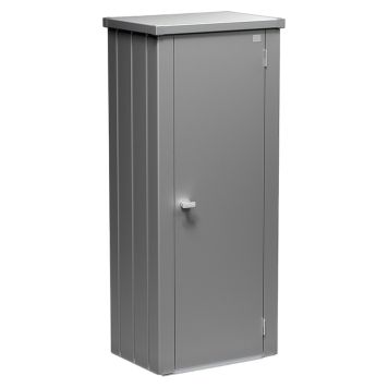 TERRASSESKAP BIOHORT JULIA MEDIUM HIGH METALLIC KVARTSGRÅ 0,44M²