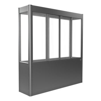 DRIVHUS BIOHORT FLORENTINA MAXI METALLIC KVARTSGRÅ 1,11M²