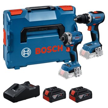 VERKTØYSETT BOSCH PROFESSIONAL GSR GDR 2X5AH 18V