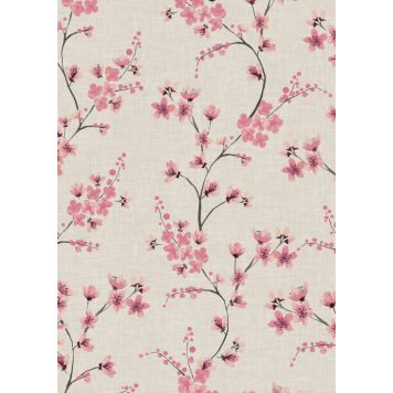 VOKSDUK D-C-FIX MONTE CARLO CERISE BLUSH 140X200 CM 140CM 2M