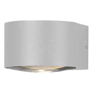 VEGGLAMPE KONSTSMIDE GELA HVIT NED