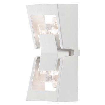 VEGGLAMPE KONSTSMIDE POTENZA HVIT