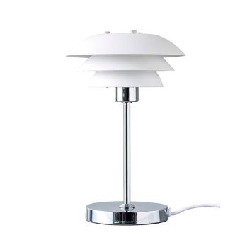 BORDLAMPE DYBERG LARSEN DL16 HVIT