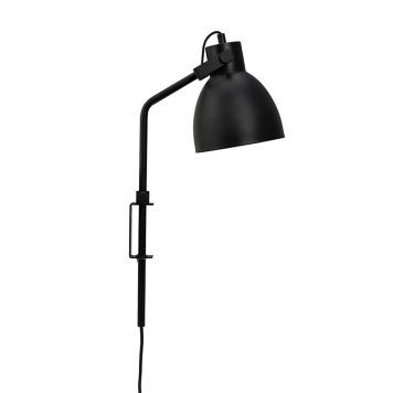 VEGGLAMPE DYBERG LARSEN COAST SVART