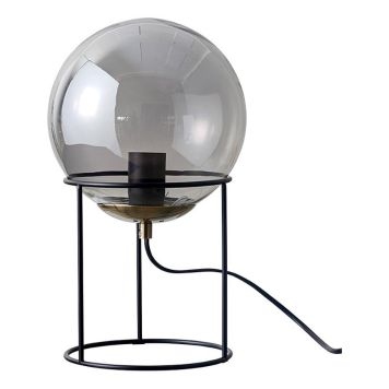 BORDLAMPE DYBERG LARSEN MOON SMOKE SVART