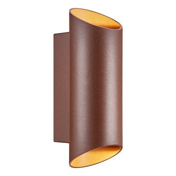 VEGGLAMPE NORDLUX NICO RUND RUST