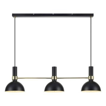 TAKLAMPE MARKSLÖJD LARRY PENDEL SVART