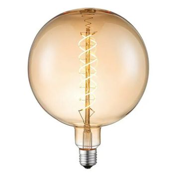 LYSPÆRE HOME SWEET HOME SPIRAL VARMHVIT LED 6W DIM AMBER E27 