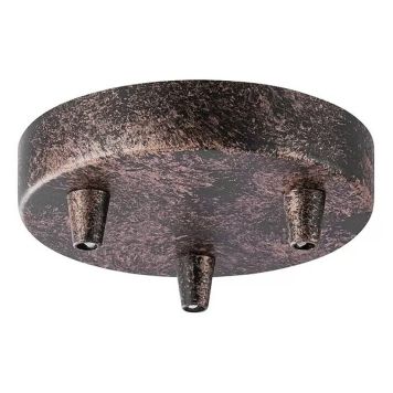 TAKLAMPE HOME SWEET HOME RUND 3 E27 RUST