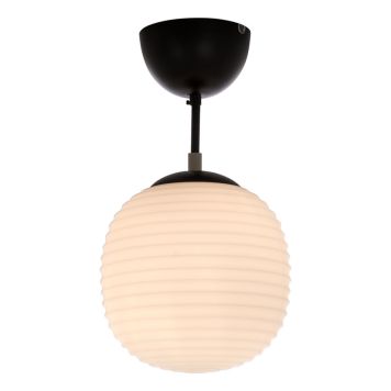 PLAFOND ANETA LIGHTNING RILLE SVART/OPAL