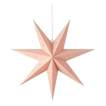 ADVENTSSTJERNE MARKSLÖJD CELESTE HENGENDE Ø75CM ROSA