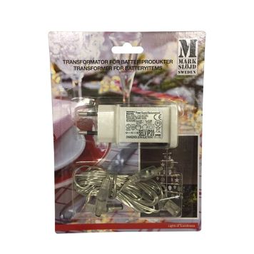 TRANSFORMATOR MARKSLÖJD PASSER TIL BATTERIDREVNE PRODUKTER