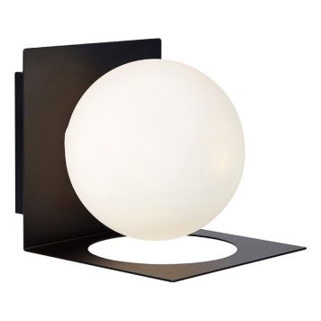 VEGGLAMPE MARKSLÖJD ZENIT SVART